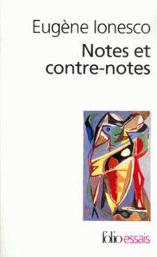 Notes et contre-notes