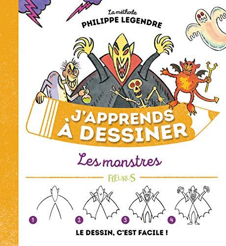 J'apprends à dessiner les monstres : le dessin, c'est facile !