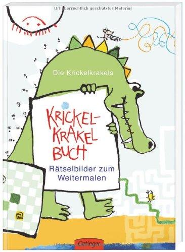 Krickel-Krakel-Buch. Rätselbilder zum Weitermalen