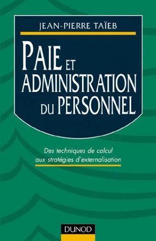 Paie et administration du personnel