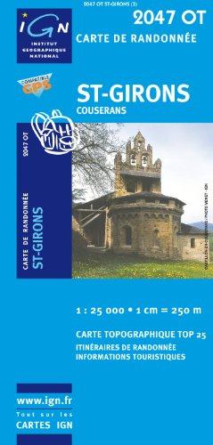 St-Girons 1 : 25 000