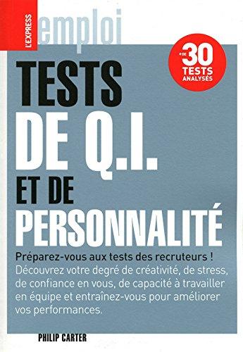 Tests de QI et de personnalité