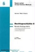 Rechtsgeschichte 2: Römische Rechtsgeschichte