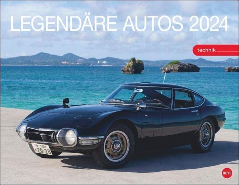 Legendäre Autos Posterkalender 2024