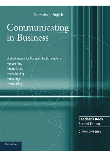 Communicating in Business (Cambridge Professional English)