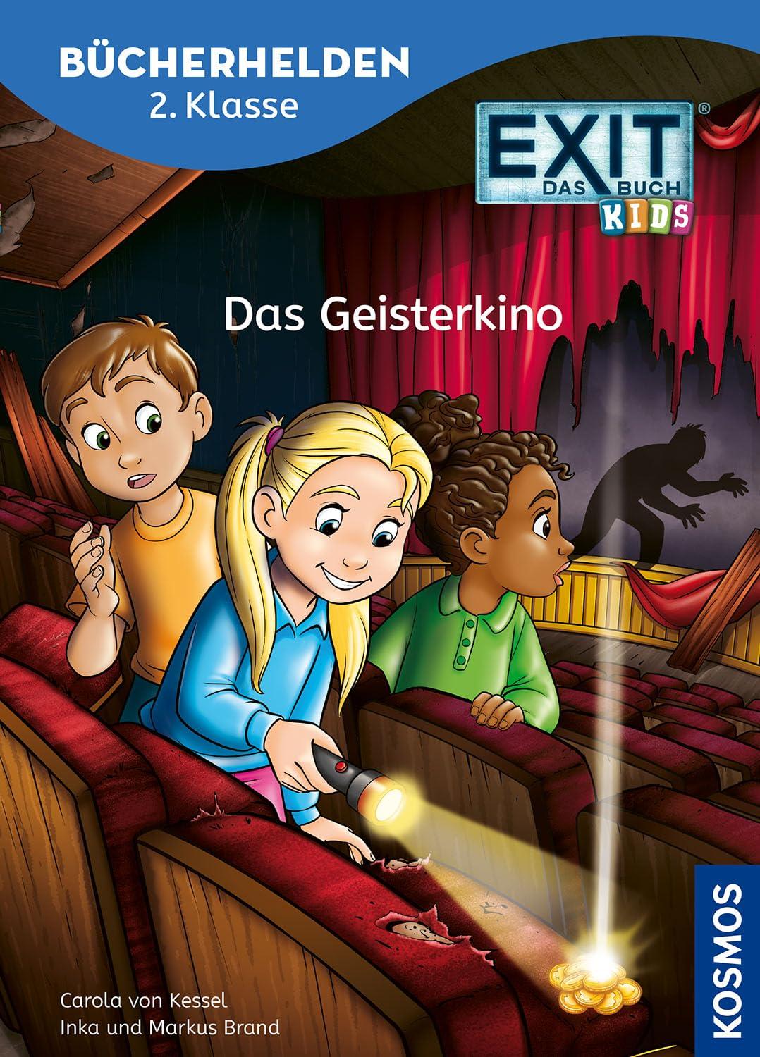 EXIT® - Das Buch, Bücherhelden 2. Klasse, Das Geisterkino: Erstleser Kinder ab 7 Jahre