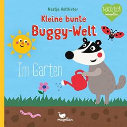 Kleine bunte Buggy-Welt - Unter Wasser & Im Garten: Zwei Buggybücher für unterwegs