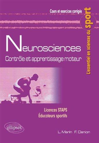 Neurosciences : contrôle et apprentissage moteur