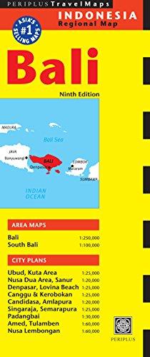 Bali Travel Map (Periplus Travel Maps)