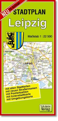 Stadtplan Leipzig: Maßstab 1:22500