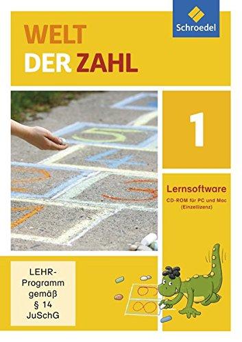 Welt der Zahl - Ausgabe 2015 Lernsoftware: Lernsoftware 1 auf CD-ROM