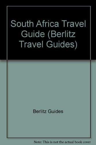 South Africa Travel Guide (Berlitz Travel Guides)