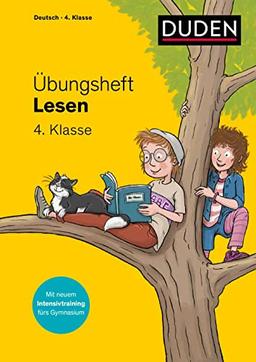 Übungsheft - Lesen 4. Klasse: Mit Stickern und Lernerfolgskarten (Übungshefte Grundschule Deutsch)