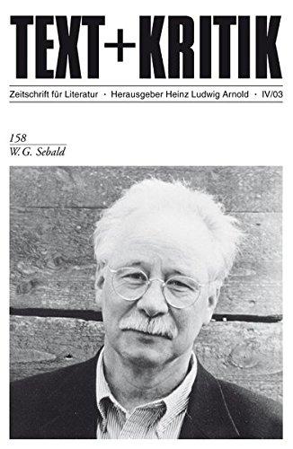 W. G. Sebald (TEXT+KRITIK)