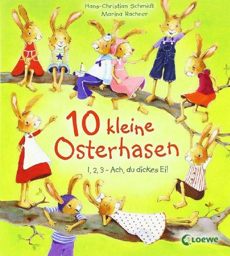 10 kleine Osterhasen