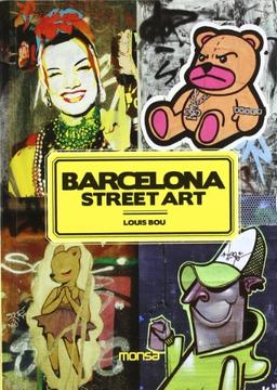 Barcelona graffiti street full of arts