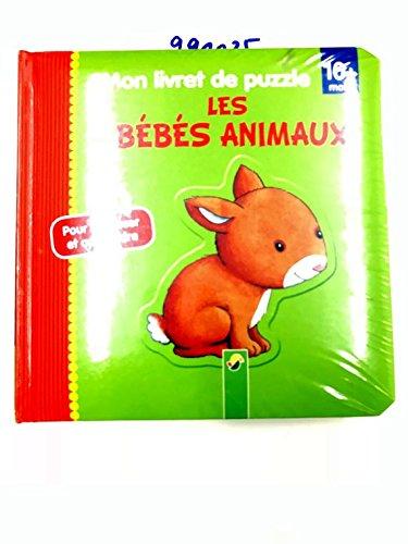 Mon livre de puzzle : Les bébés animaux