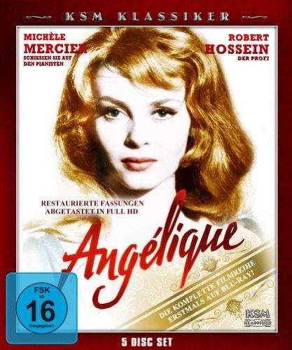 Angelique - Die komplette Filmreihe (5 Blu-rays im Digi-Pack) [Blu-ray]