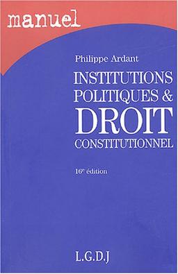 Institutions politiques et droit constitutionnel (Manuels)