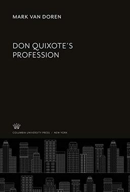 Don Quixote'S Profession