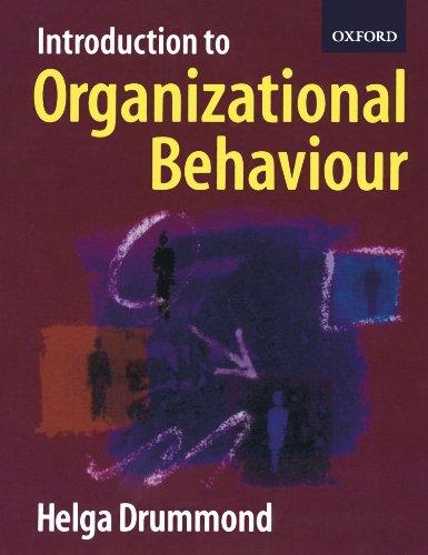 Introduction To Organizational Behaviour