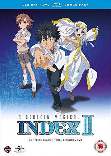 A Certain Magical Index Complete Season 2 Collection (Episodes 1-24) Blu-ray/DVD Combo [UK Import]