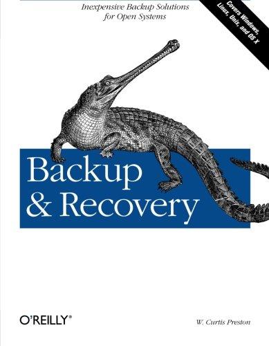 Backup and Recovery