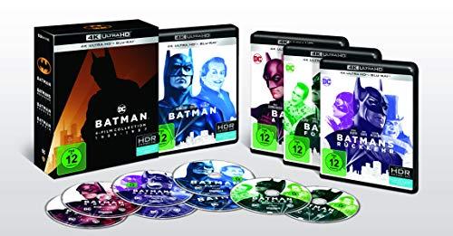 Batman 1-4 - 4K Collection (4K Ultra HD + Blu-rays)  (8 Discs)