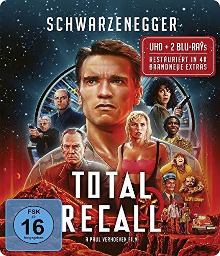 Total Recall / Uncut / Limited Steelbook Edition (4K Ultra HD + Blu-ray 2D + Bonus-Blu-ray)