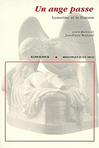 Un ange passe : Lamartine et le féminin