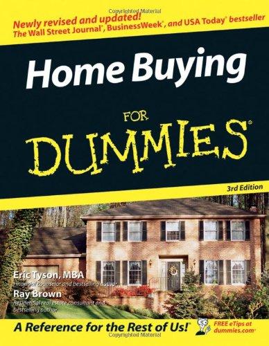 Home Buying for Dummies (For Dummies (Lifestyles Paperback))