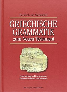 Griechische Grammatik zum Neuen Testament