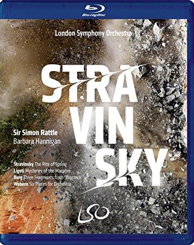 Strawinsky/Ligeti/Berg/Webern: Orchesterwerke - Le Sacre du Printemps / Mysteries of the Macabre: Drei Fragmente aus 'Wozzeck' Op. 7 / Sechs Stücke für Orchester Op.6 [DVD + Blu-ray]