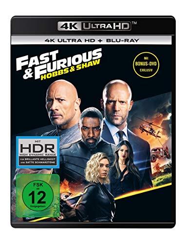 Fast & Furious: Hobbs & Shaw  (4K Ultra HD) (+ Blu-ray 2D) (+ Bonus-DVD)