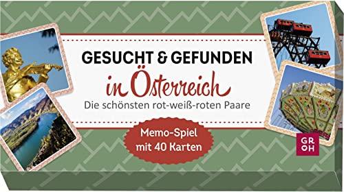 Gesucht & gefunden in Österreich - Die schönsten rot-weiß-roten Paare: Memo-Spiel mit 40 Karten