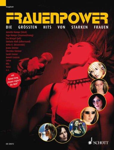 Frauenpower: 17 Hits von starken Frauen. Klavier, Gesang und Gitarre. Songbook.