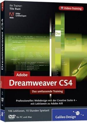 Adobe Dreamweaver CS4 - Das umfassende Video-Training auf DVD