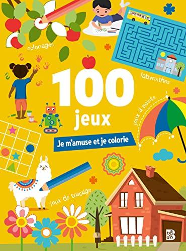 100 jeux : je m'amuse et je colorie