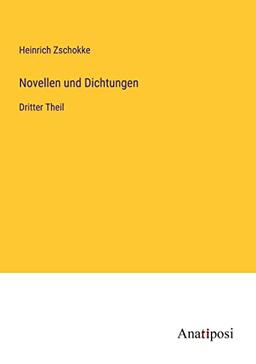 Novellen und Dichtungen: Dritter Theil