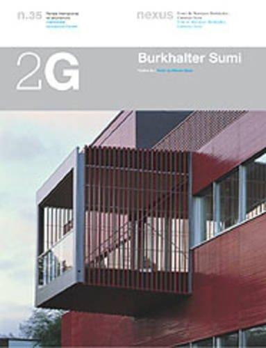 2G N.35 Burkhalter Sumi: Obra reciente: Recent Works (2G: International Architecture Review Series, Band 35)