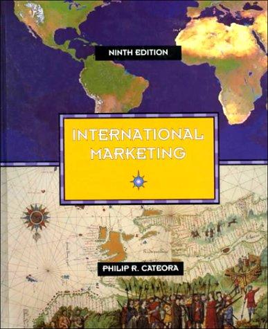 International Marketing (Irwin Series in Marketing)