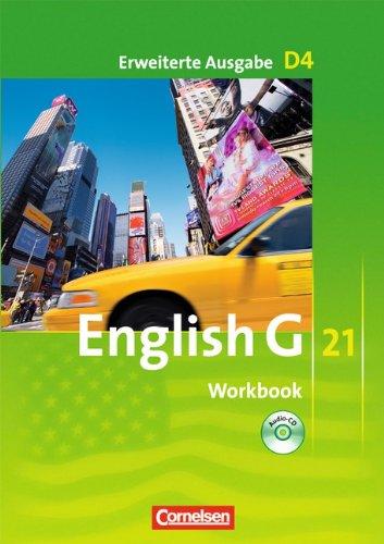 English G 21 - Erweiterte Ausgabe D: Band 4: 8. Schuljahr - Workbook mit CD