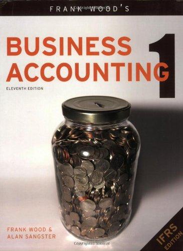 Frank Wood's Business Accounting 1: v. 1