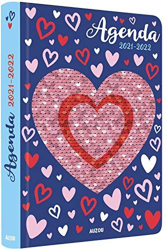 Agenda 2021-2022 : sequins coeur