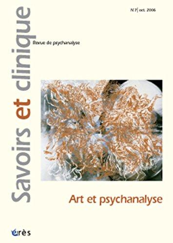 Savoirs et clinique, n° 7. Art et psychanalyse