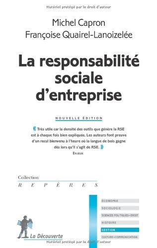 La responsabilité sociale d'entreprise