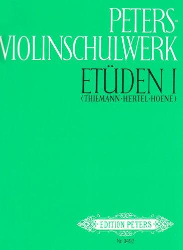 Peters-Violinschulwerk: Etüden, Band 1