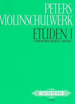 Peters-Violinschulwerk: Etüden, Band 1