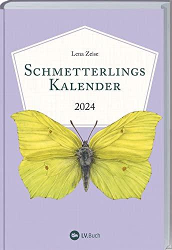 Schmetterlingskalender 2024: Mit einer praktischen Wochenübersicht und bezaubernden Illustrationen. Der perfekte Taschenkalender für Naturfreunde mit ... und zwei heraustrennbaren Postkarten.