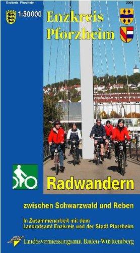 Enzkreis Pforzheim: Radwandern zwischen Schwarzwald und Reben. 1:50000